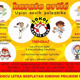 DANI OTVORENIH VRATA U KARATE KLUBU SOKOL