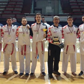 Hrvatska muška karate reprezentacija osvojila zlato na "Zlatnom pojasu Čačka 2018."!