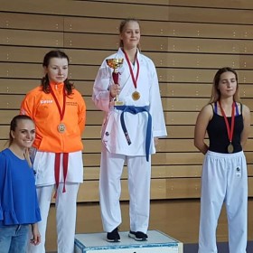 Sokolašica Lea Vukoja osvojila dvostruko prvo mjesto na međunarodnom karate turniru Viktorija Kup „Sv. Vid“!!!