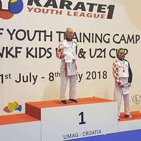 Lea Vukoja osvojila zlatno odličje na KARATE1 YOUTH LEAGUE - UMAG 2018!!! 